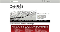 Desktop Screenshot of canforproducts.com